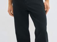 Утеплённые свободные джинсы Bow, Серый