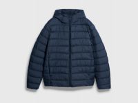 Базовая ультралёгкая куртка с капюшоном, Синий
