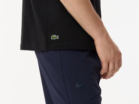 Мужская хлопковая футболка Lacoste свободного кроя