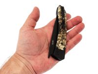 Складной нож Kizer Momo Russian Pattern, сталь Nitro-V, рукоять G10 c принтом