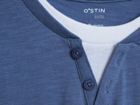 Лонгслив для мальчиков, Синий