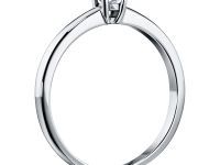 Помолвочное кольцо из белого золота э0912кц01162900