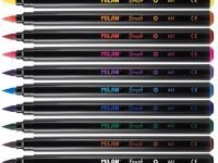 Набор фломастеров Milan "Brush" 10 цв в картонной упаковке