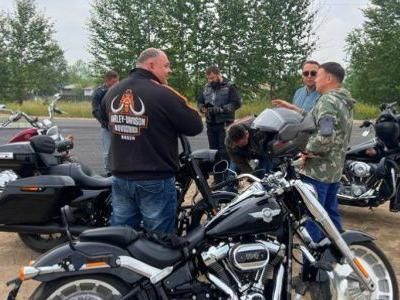 Нижний Куранах посетили «харлейводы»