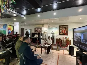 В Музее музыки и фольклора народов Якутии открылась фотовыставка бойца СВО с позывным «Лирик»