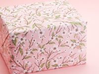 Бумага упаковочная "Яблоневые цветы" 70х100 см