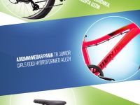 Детский велосипед Titan Racing Calypso 20, год 2024, цвет Розовый