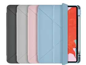 Чехол-книжка WIWU Defender Protective для Apple iPad 10 (2022)/iPad 11 (2025), с подставкой и отделением под стилус (JD-105) (серый)