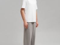 Футболка свободного кроя из трикотажа интерлок