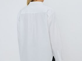 Рубашка из хлопка, Белый