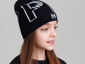 Шапка трикотажная для девочек