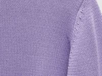 Джемпер прямого силуэта из термоткани