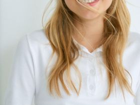 Вязаный джемпер с коротким рукавом для девочек, Белый