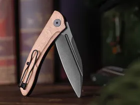 Складной нож Trivisa Cuckoo-CU, сталь 14C28N, рукоять медь