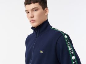 Мужская толстовка Lacoste из эластичного хлопка