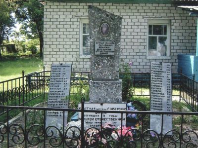 Братская могила партизан, погибших в боях с немецко-фашистскими захватчиками