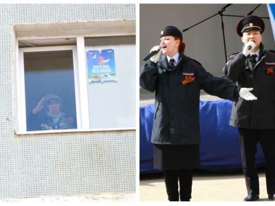 Поём двором: в Якутске поздравили ветерана Семена Колтовского