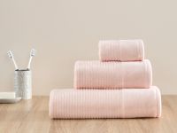Полотенце махровое Винченца/Vincenza, розовое