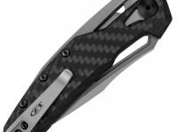 Складной нож Zero Tolerance 0990, сталь CPM-20CV, рукоять carbon fiber