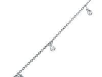 Браслет из серебра с бриллиантами э0601бр05180300