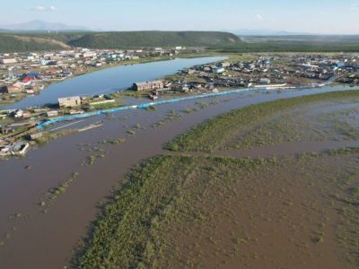 Уровень воды у Верхоянска упал ниже опасной отметки