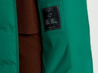 Пальто утепленное с утиным пухом