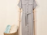 Платье Lino, серое