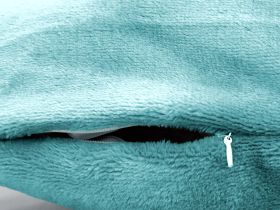 Наволочка декоративная Supersoft, бирюзовая