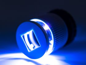 Лупа 15х с подсветкой, диаметр линзы 30 мм