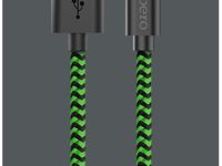 Кабель Pero DC-04 USB / Apple Lightning 2 м Зелёный