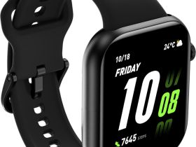 Умные часы HONOR Choice Watch 2i Чёрные с чёрным ремешком