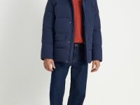 Утепленная куртка с капюшоном