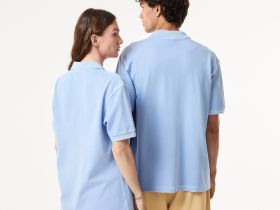 Хлопковое поло Lacoste унисекс