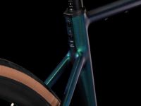 Шоссейный велосипед Cube Attain SLX, год 2025, цвет Зеленый-Желтый, ростовка 20.5