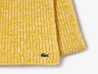 Шарф Lacoste унисекс из мерсеризованной альпаки