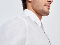 Рубашка изо льна с коротким рукавом