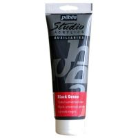 Грунт акриловый Pebeo "GESSO Studio" черный