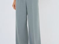 Прямые брюки со стрелками, Серый