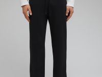 Трикотажные брюки прямого кроя