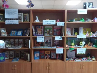 Библиотека пгт Амазар