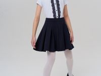 Блузка трикотажная для девочек (футболка)