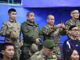 В Якутии прошло физкультурное мероприятие защитников Отечества