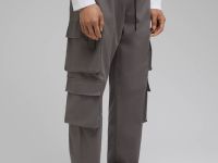 Брюки-карго с эластичным поясом