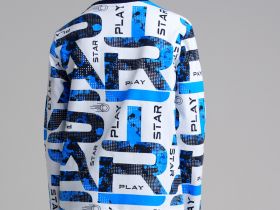 Фуфайка трикотажная для мальчиков (футболка с длинными рукавами)