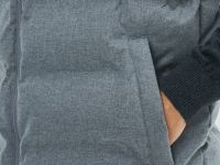 Стёганый утеплённый жилет, Серый