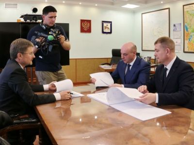 В АЛРОСА Сергей Иванов, Александр Басыров и Алексей Тонких беседовали о перспективах Мирного