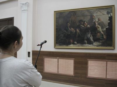 Ранее неизвестный вариант картины Афанасия Осипова презентовали на выставке в СВФУ