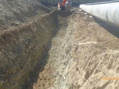 Прокладку канализационной трубы от ул. Чернышевского до кольцевой завершат до 1 июля