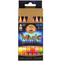 Набор карандашей многоцветных Koh-I-Noor "Magic Original" 12 шт, с ластиком и точилкой, картон.упак.