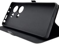 Чехол-книжка BoraSCO для Xiaomi REDMI Note 13 Pro 4G Чёрный